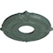 Ekena Millwork Attica Ceiling Medallion (Fits Canopies up to 3 1/2"), 12 3/4"OD x 4"ID x 1/2"P, Cloud Burst CM12ATCBF - alternate 5